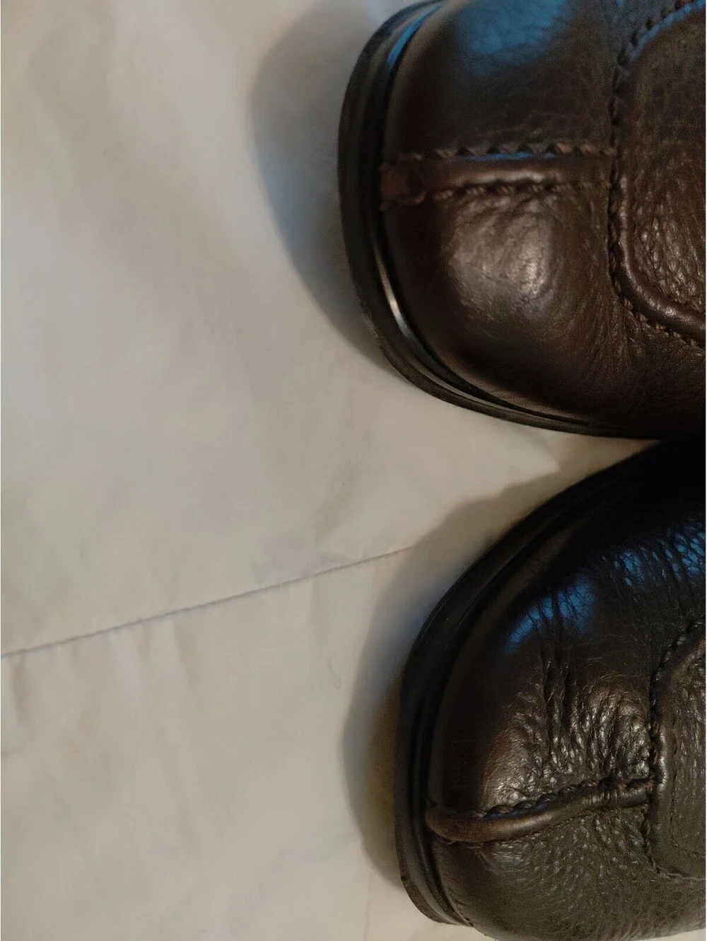 Salvatore Ferragamo Mens Shoes Size 11 Brown Excellent Condition #741